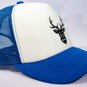 Blue & White Vintage Trucker Cap
