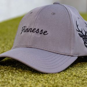 Dark Grey Finnesse Baseball Cap