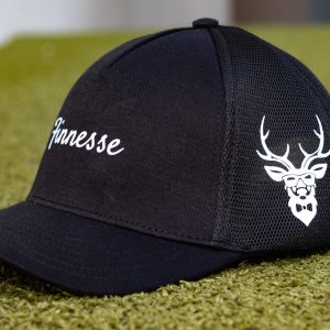 black finnesse baseball cap